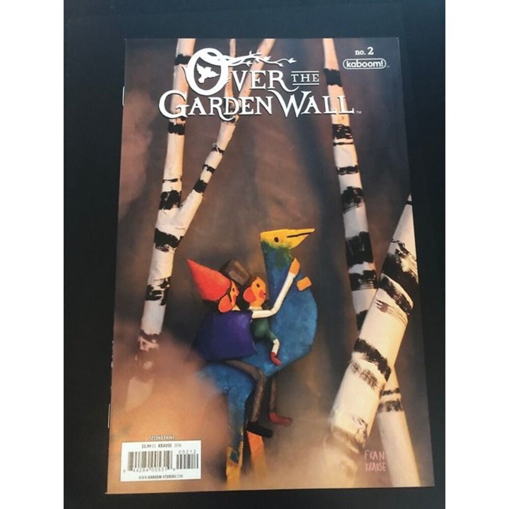 Over the Garden Wall #2 2nd Print Kaboom Boom 2016 Variant Cover VF